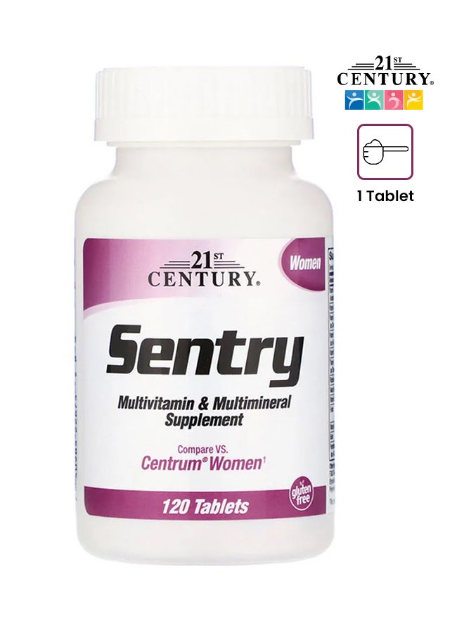 21st Century Sentry Multivitamin And Multimineral Supplement - 120 Tablets - Image 1